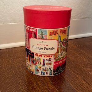 Cavallini & Co. 500 Piece New York Vintage Puzzle